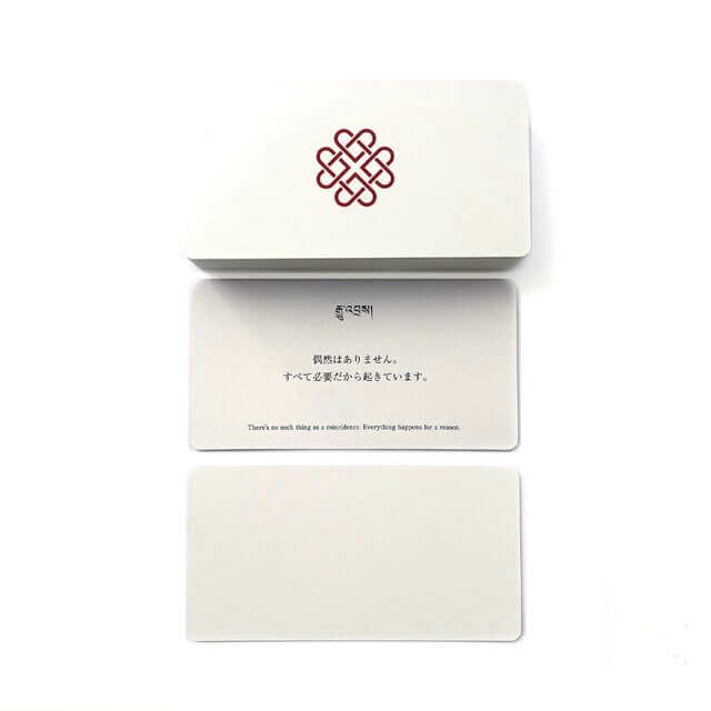 The Blessing Cards 白 | amanamana